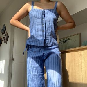 Simon Miller monochrome linen set